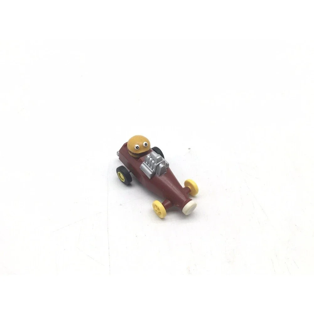 1989 McDonald's McDrive Thru Crew Pull Back Car Burger Ketchup Fries Potato Cars